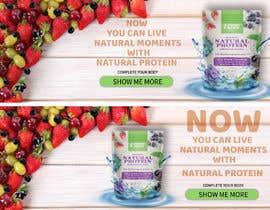 #46 for 3 Epic Website Banners That Depict our Unique Selling Point- Natural Foods by mrsi