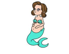 #20 για Pregnant Mermaid Pin Design από Pandred