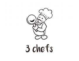 jsensei254님에 의한 Logo Design 3 Chefs을(를) 위한 #43