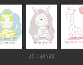 #36 dla 3 Piece set Of High Quality and High Resolution Digital Printable Baby Nursery Art przez sajeebhasan177