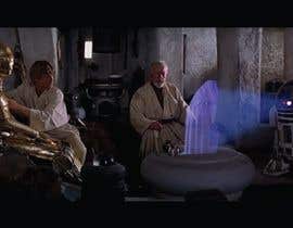 #9 per Insert me into this short Star Wars clip as the hologram da epic8
