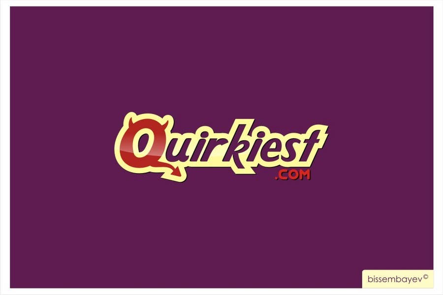 Příspěvek č. 106 do soutěže                                                 Logo Design for www.quirkiest.com
                                            