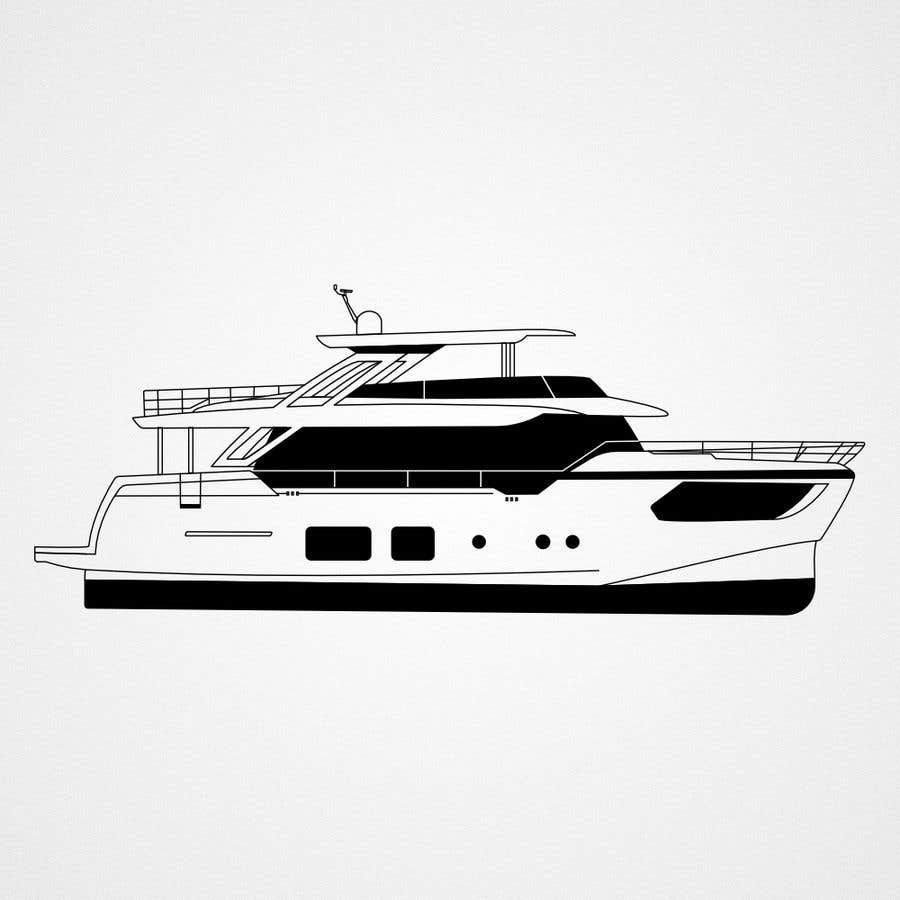 Inscrição nº 196 do Concurso para                                                 Simple boat line art logo
                                            