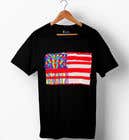 #63 cho T-Shirt Design &quot;US Flag with Bleeding Hearts - Brushed Painted&quot; bởi AHMZABER11