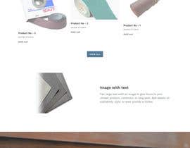 #9 for Shopify theme design by itzzsham
