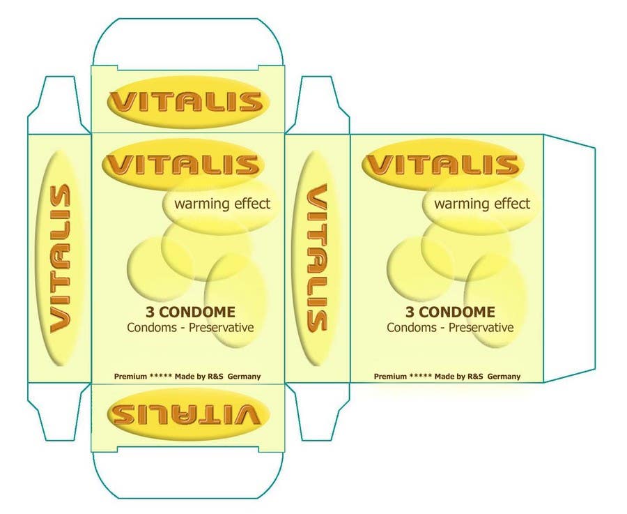 Конкурсна заявка №3 для                                                 Print & Packaging Design for condom boxes
                                            