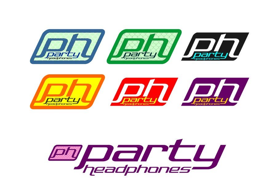 Kilpailutyö #134 kilpailussa                                                 Logo Design for Party Headphones
                                            