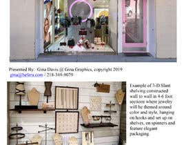 #6 for Fashion jewelry store design concept af ginagraphics