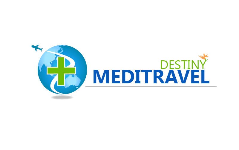 Penyertaan Peraduan #120 untuk                                                 Logo Design for Destiny Meditravel
                                            
