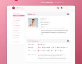 #8 for Two Dating site user profile page redesign by bashasibuan