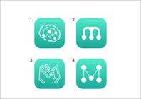 #12 ， Design logo for a mind-map app 来自 am0rty