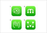 #14 ， Design logo for a mind-map app 来自 am0rty