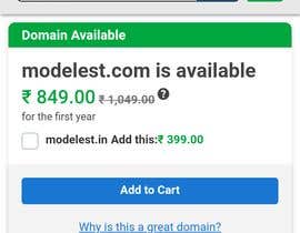 Číslo 108 pro uživatele Find an available domain for a peer to peer site for models and modelseekers od uživatele Pratikpatil7525