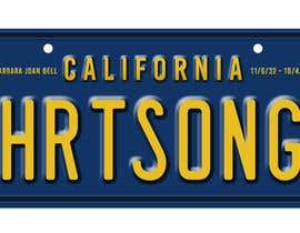 #21 for Digital Image of a License Plate by naeemrind