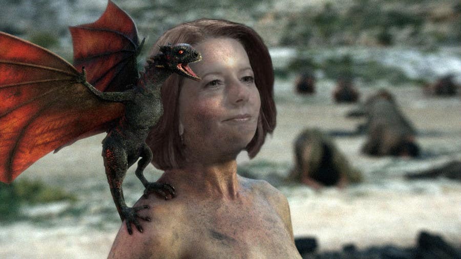 Penyertaan Peraduan #150 untuk                                                 Photoshop Aussie Politicians into Game of Thrones Mashup
                                            