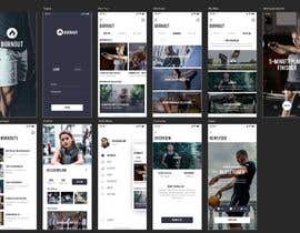 #36 for UX UI design for gym members / Fitness app by SK813