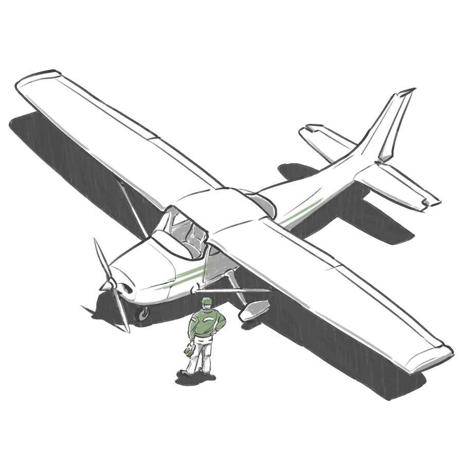 Contest Entry #13 for                                                 Illustrations for a flight school
                                            
