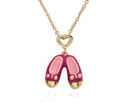 thohaprinting tarafından Designs for a ballet shoes pendant for a girls´ bracelet için no 4