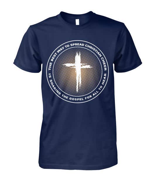 Penyertaan Peraduan #30 untuk                                                 Gospel Cheer Tee Shirt design
                                            