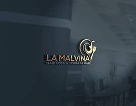 #54 za design me a logo with the name, la malvina mariscos &amp; terraza bar od khinoorbagom545
