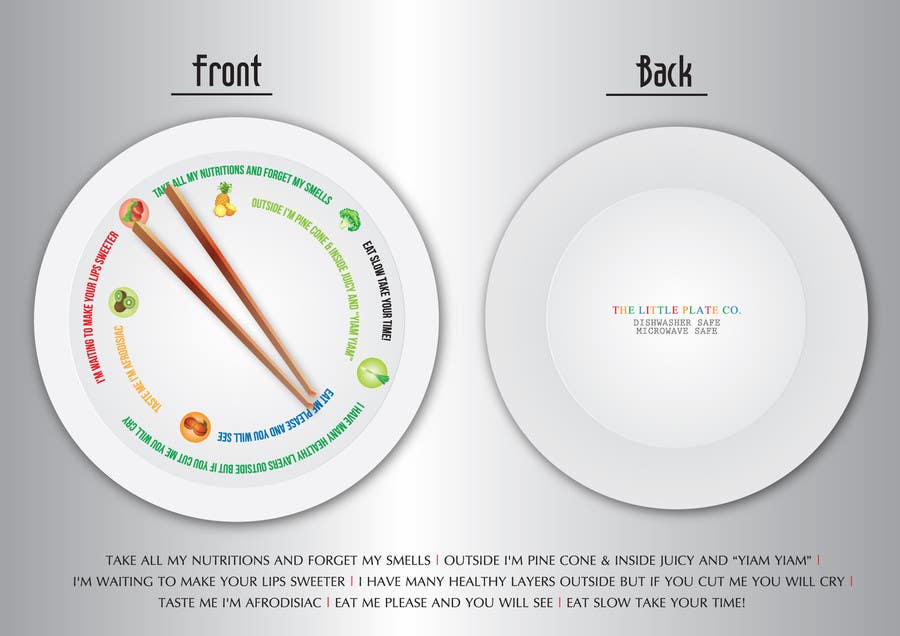 
                                                                                                                        Konkurrenceindlæg #                                            18
                                         for                                             Graphic Design for china plate (front & back)
                                        