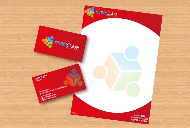 Inscrição nº 36 do Concurso para                                                 Business Card and letterhead Design for The Profit Cube
                                            