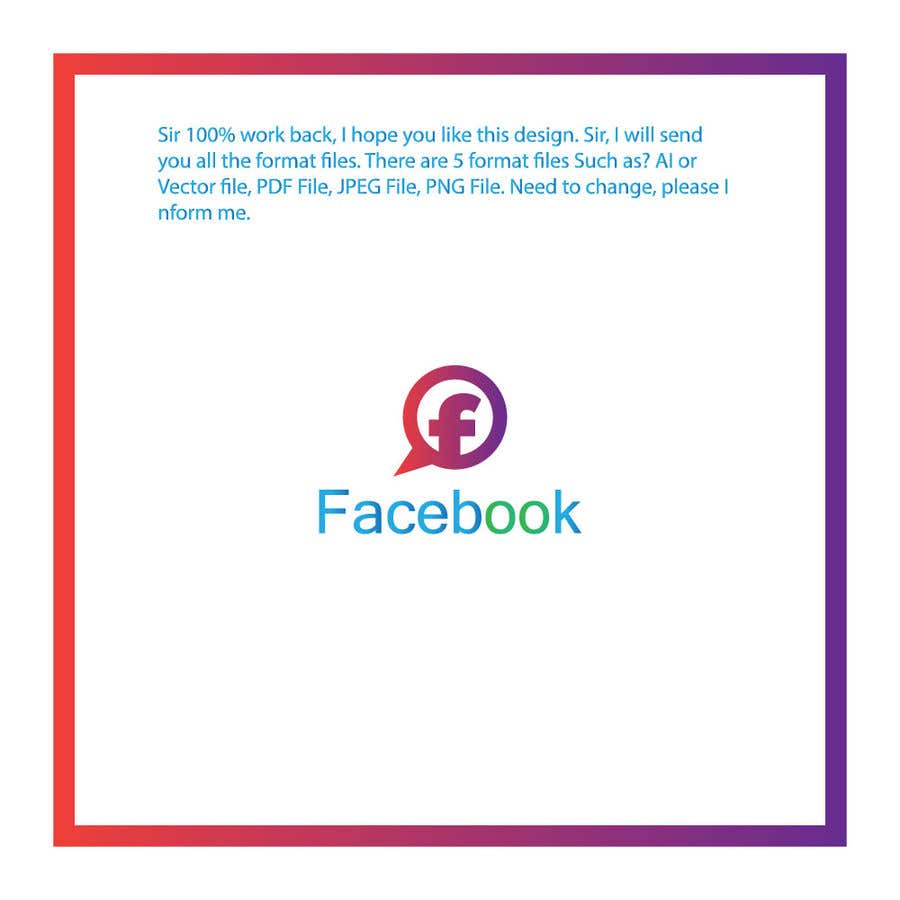 Contest Entry #827 for                                                 Create a better version of Facebook's new logo
                                            