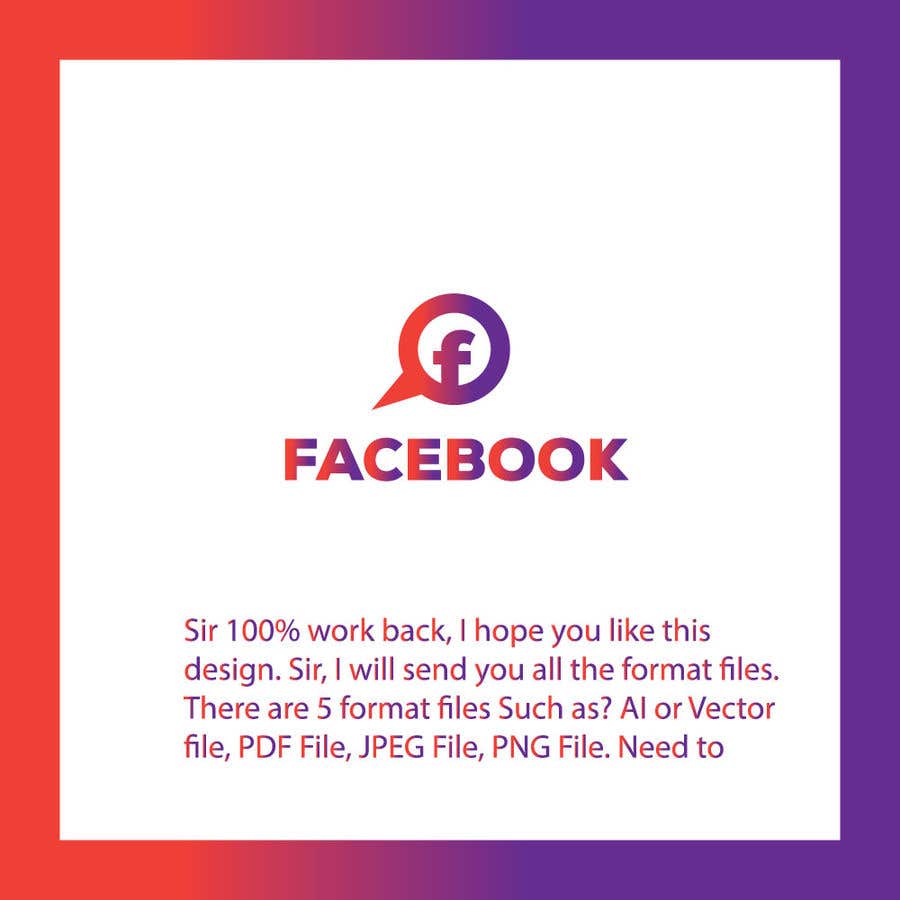 Entri Kontes #884 untuk                                                Create a better version of Facebook's new logo
                                            