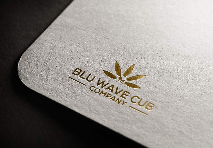 Kilpailutyö #163 kilpailussa                                                 Blu Wave CBD Logo
                                            