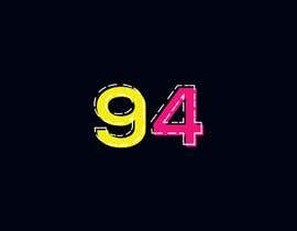 Nro 78 kilpailuun Create a stunning logo using the number 94 käyttäjältä CreativityforU