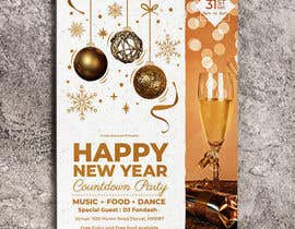 #25 for I WANT A NEW YEAR PARTY FLYER by mhhq96