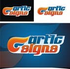  Logo Design for ARTIC SIGNS için Graphic Design52 No.lu Yarışma Girdisi