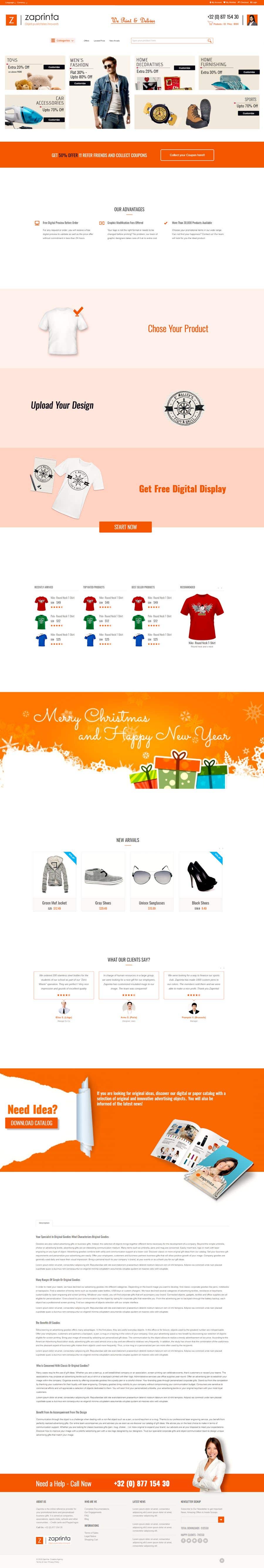 Contest Entry #21 for                                                 E-commerce homepage webdesign
                                            
