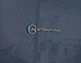 #67 for Logo design for LM International an aerospace defense woman owned company by HimuDesign