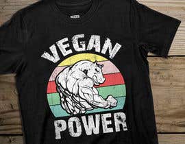#88 για T-Shirt Design for Vegan brand από fiver1211