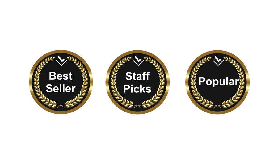Contest Entry #24 for                                                 "Best Seller", "Staff Picks" and "Popular" Badges for website products
                                            