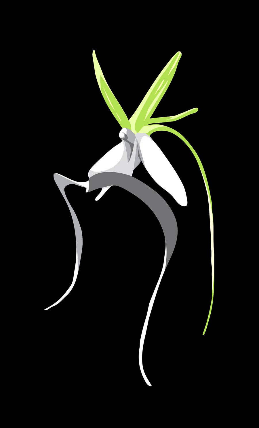 Penyertaan Peraduan #12 untuk                                                 Illustrator work for orchid decal
                                            