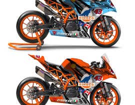 reyesonline tarafından Design a motorcycle wrap for my racing motorcycle. için no 18