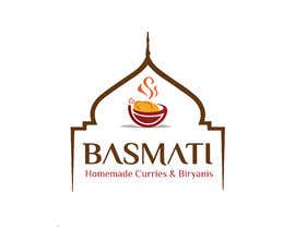 Nro 26 kilpailuun I need a logo designed for my new indian restaurant name “Basmati” and in small below the name “homemade curries &amp; biryanis” käyttäjältä JannatArni