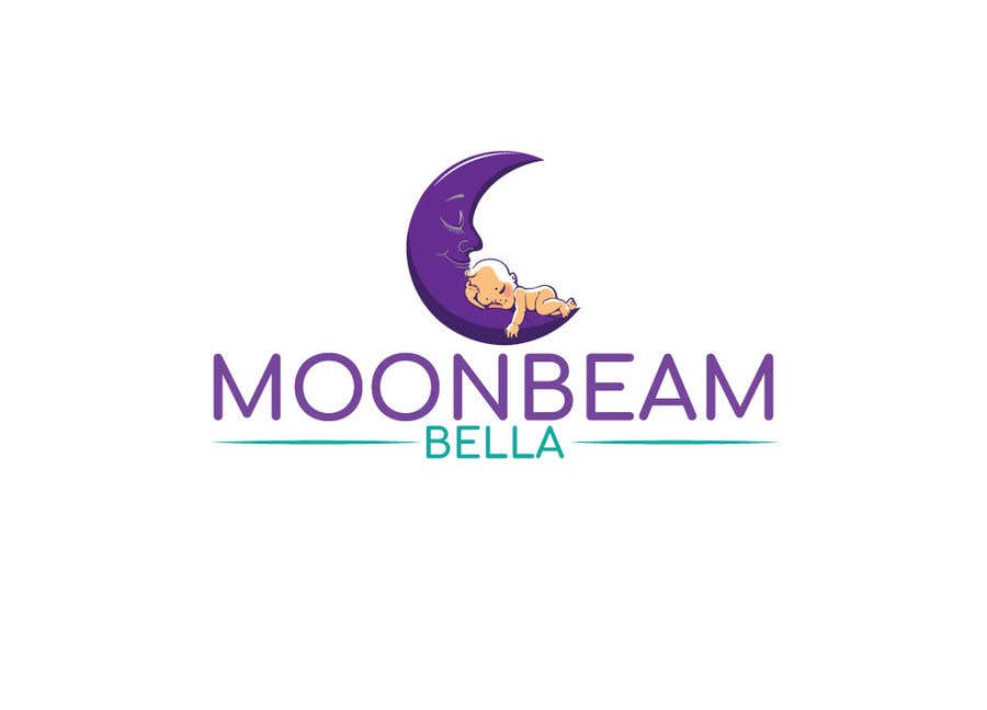 Penyertaan Peraduan #132 untuk                                                 Moonbeam Bella Logo design
                                            