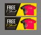 Konkurrenceindlæg #108 billede for                                                     Free T-Shirt banner
                                                