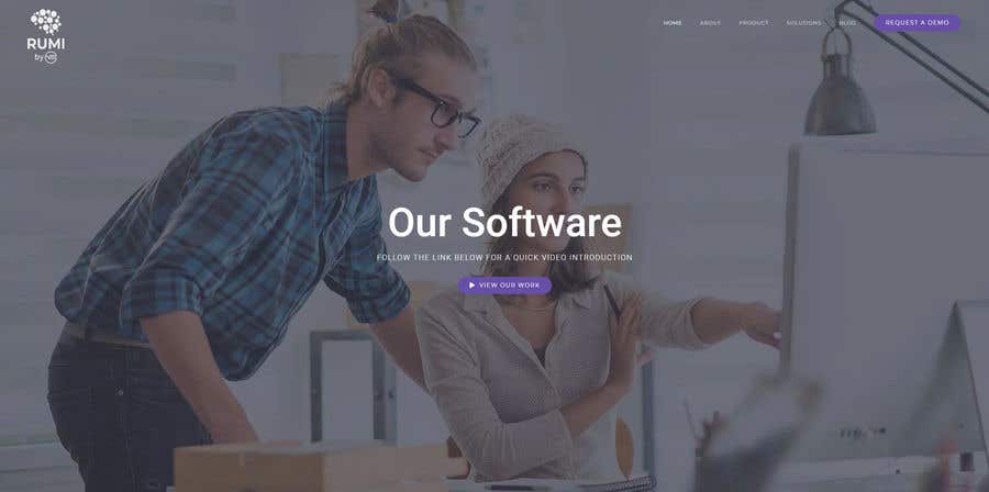 Contest Entry #3 for                                                 Wordpress Website for a startup software company - Submit mock up of home page, how long it will take you and your price to complete the entire website.
                                            