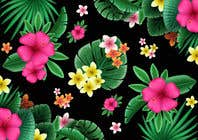#9 para Graphic design for floral print to be used on fabric de rakeshcreatives