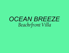 Chosen2019님에 의한 Name and tagline for a beachfront mini hotel을(를) 위한 #97