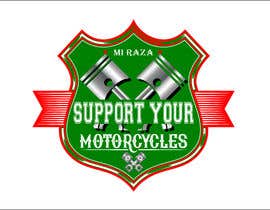 #33 para Motorcycle Club Tshirt de srmon