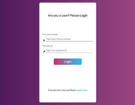 #21 for CSS styling for a webpage register and login page by shafayet035
