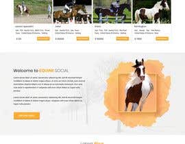 #60 for equinesocial.com redesign by luckysufiyan143