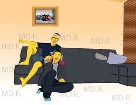 #9 для Turn my family into The Simpsons cartoon characters від Shanto00akash