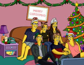 #31 untuk Turn my family into The Simpsons cartoon characters oleh NataliavSirova