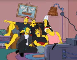 #12 для Turn my family into The Simpsons cartoon characters від sonalfriends86